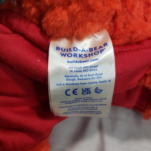 Build A Bear Red Dragon Great Wolf Lodge Magiquest Plush With Outfit 17 Inch - Picture 12 of 14